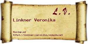 Linkner Veronika névjegykártya