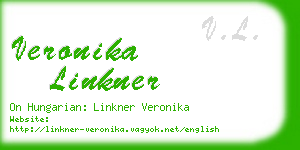 veronika linkner business card